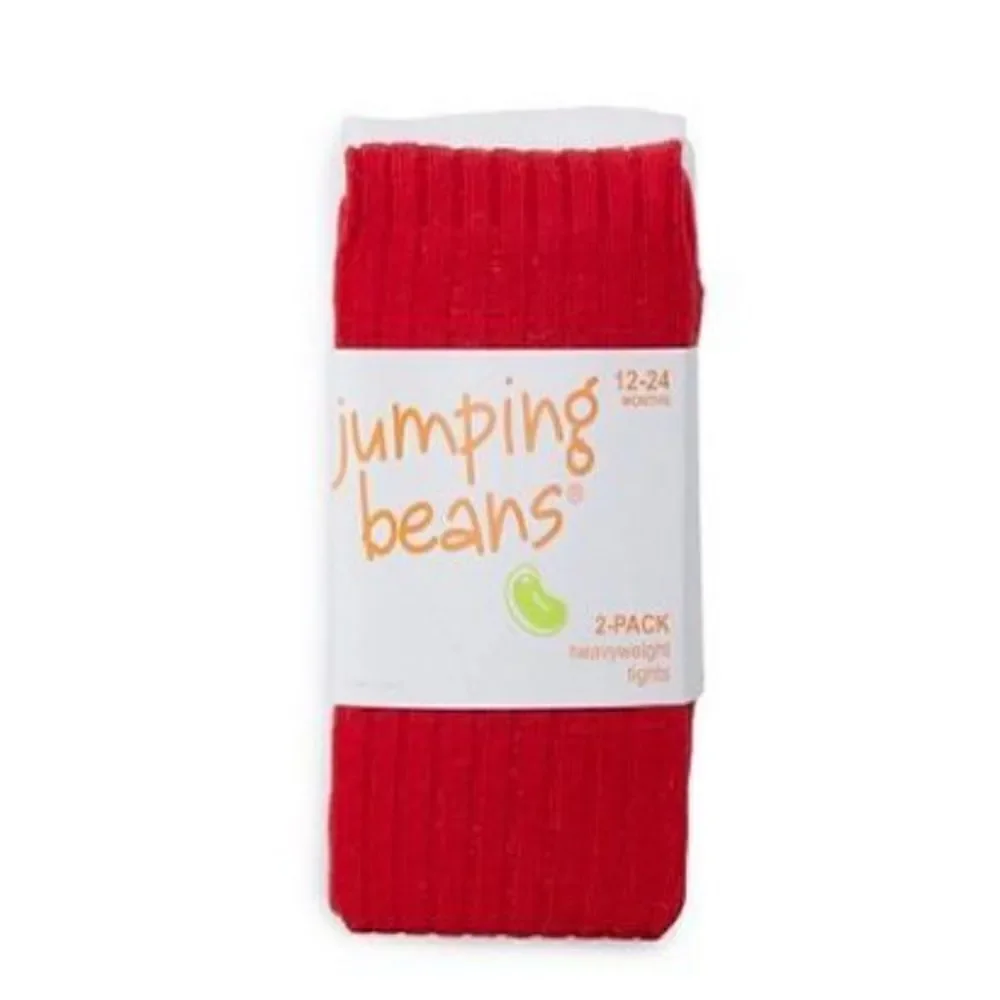 Jumping Beans®Girls 12-24Months Two 2- Pack Warmwear Tights